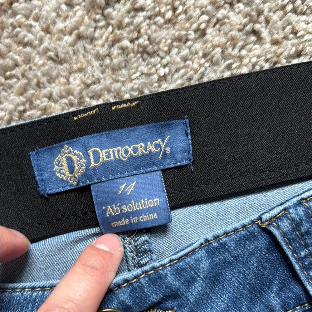 Democracy “Ab” Solution Jeans 👖 Sz 14 - Picture 4 of 9